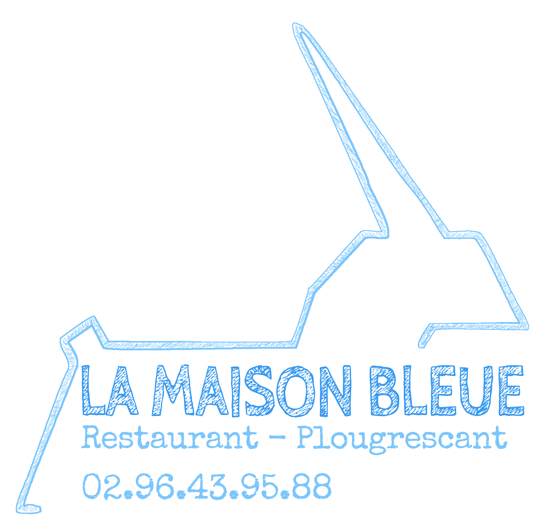 La Maison Bleue, restaurant à Plougrescant